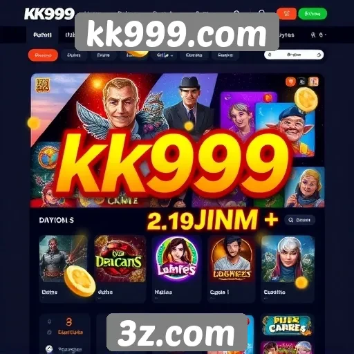 Navegação intuitiva destaca o portal kk999.com